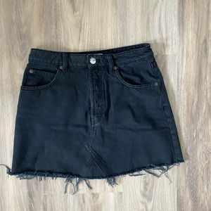 Zara denim jean skirt